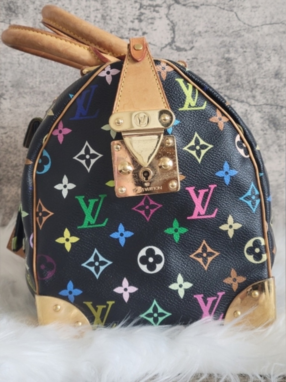 Louis Vuitton × Takashi Murakami Multicolore Speedy 30. - Picture 4 of 14